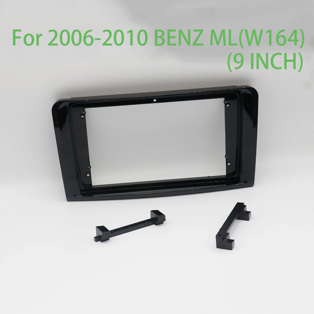 

For 2006-2010 BENZ ML(W164) Car Accessories 9 Inch Frame Fascia Adapter Android Radio Audio Dash Fitting Panel Kit
