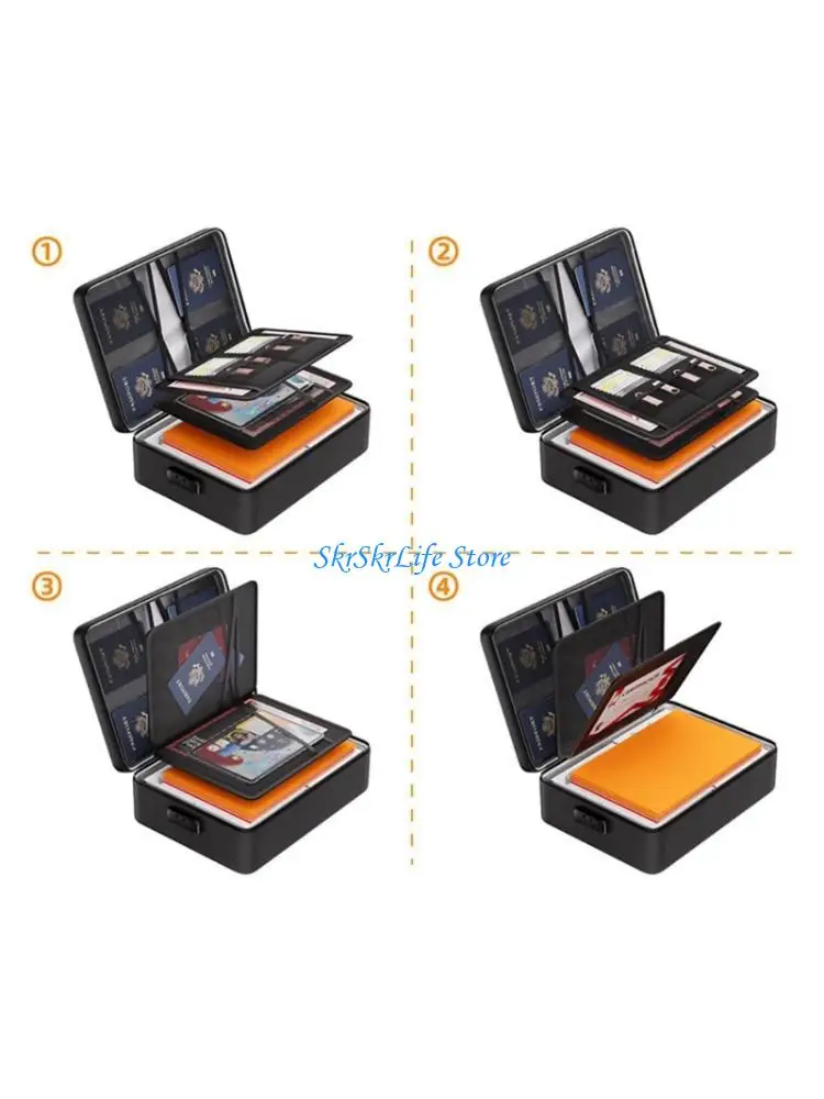 

E65E Fiberglass File Pouches With Water Resistant And Flame Retardant Features For Storing Important Documents