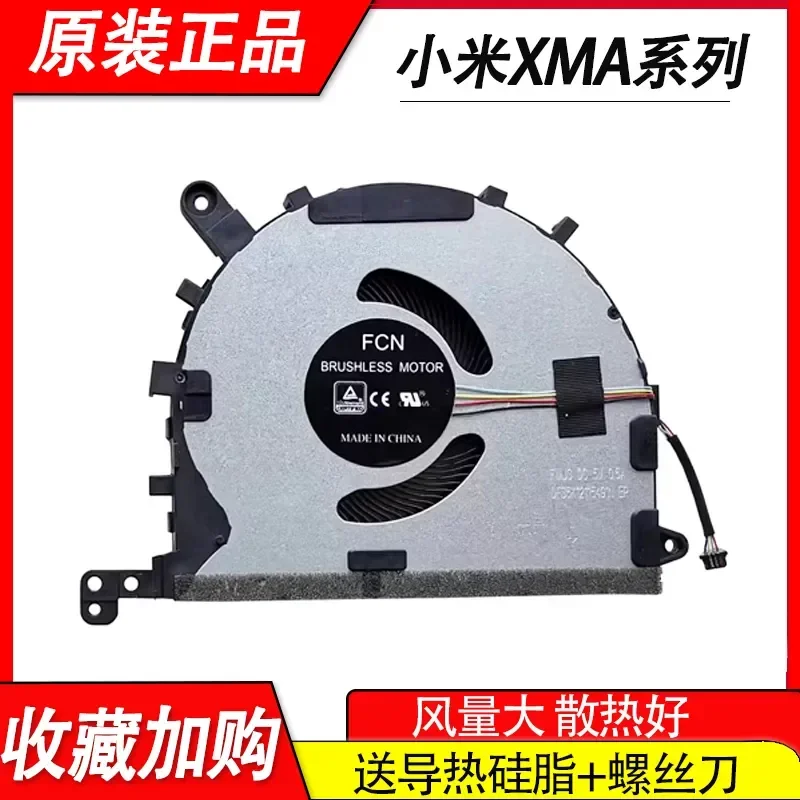 Cooling Fan for RedmiBook 16 14 II XMA2006-AJ XMA2001 XMA2007 AB J Laptop Internal CPU Cooler Replacement Part