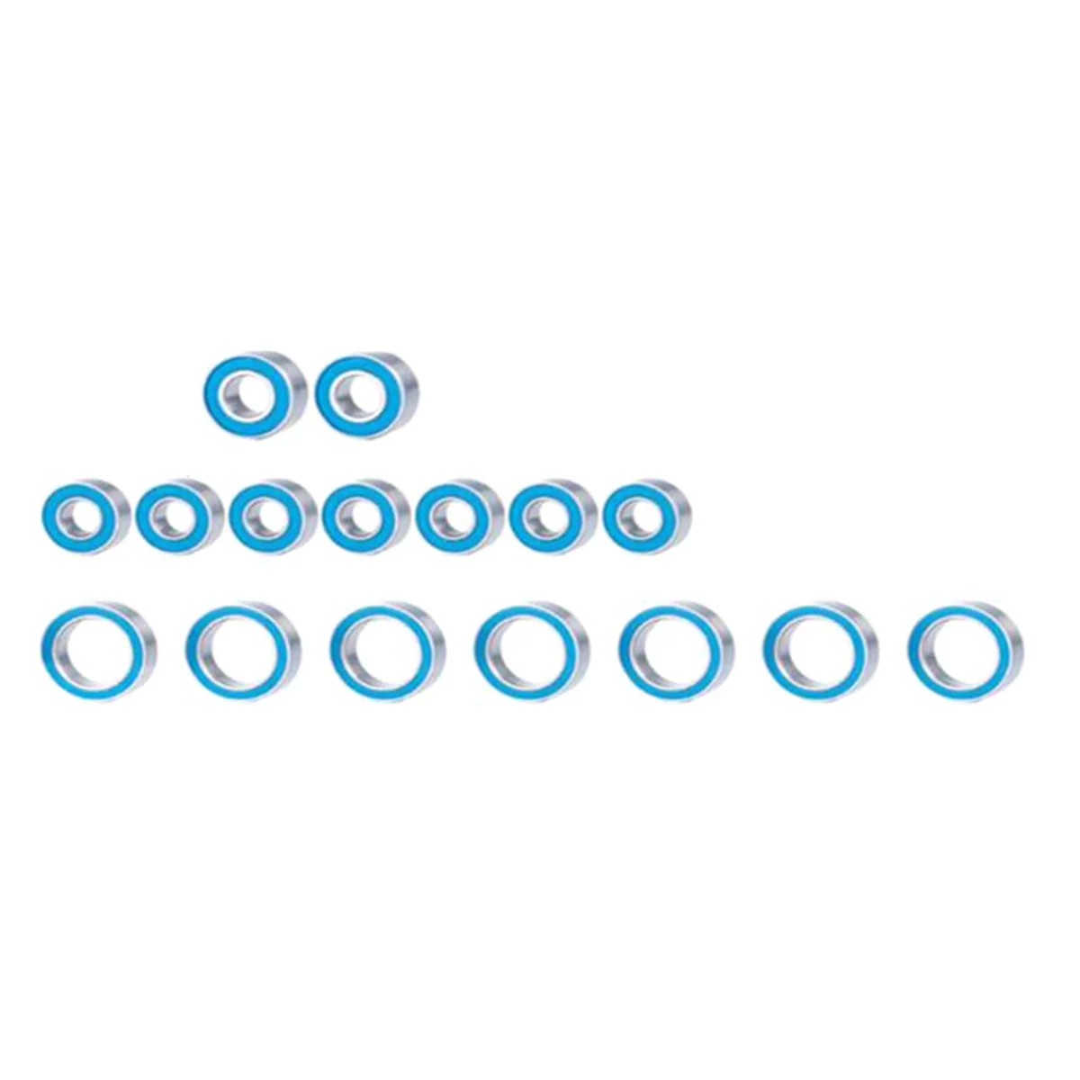 AM-33PCS Rubber Sealed Ball Bearing Kit for 1/5 X- RC Car Upgrades Parts Accessories