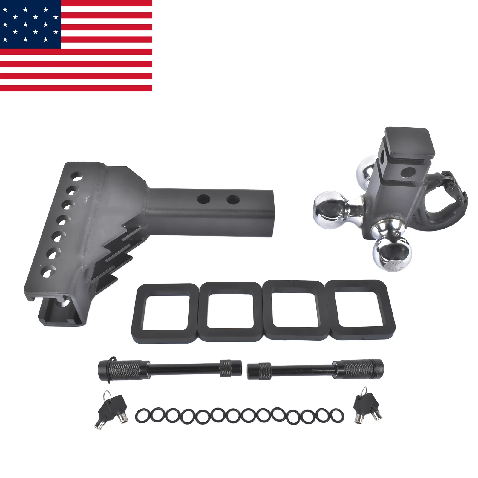 APO3 Solid Steel Drop Hitch 6