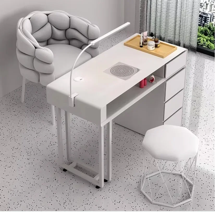 

Hot selling modern style nail salon furniture Manicure table Nail salon nail table