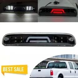 LED Third Brake Light Additional Rear High Mount Brake Warning Light For 1999-2016 Ford F250 F350 Ranger Super Duty Cargo DRL