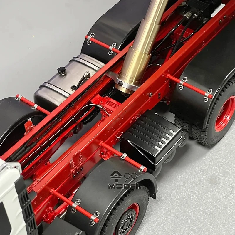 8X8 RC Truck 1/14 Hydraulischer RC Muldenkipper Metallgehäuse Simulationsmodell RTR mit Licht- und Soundsystem Fernbedienung Autospielzeug