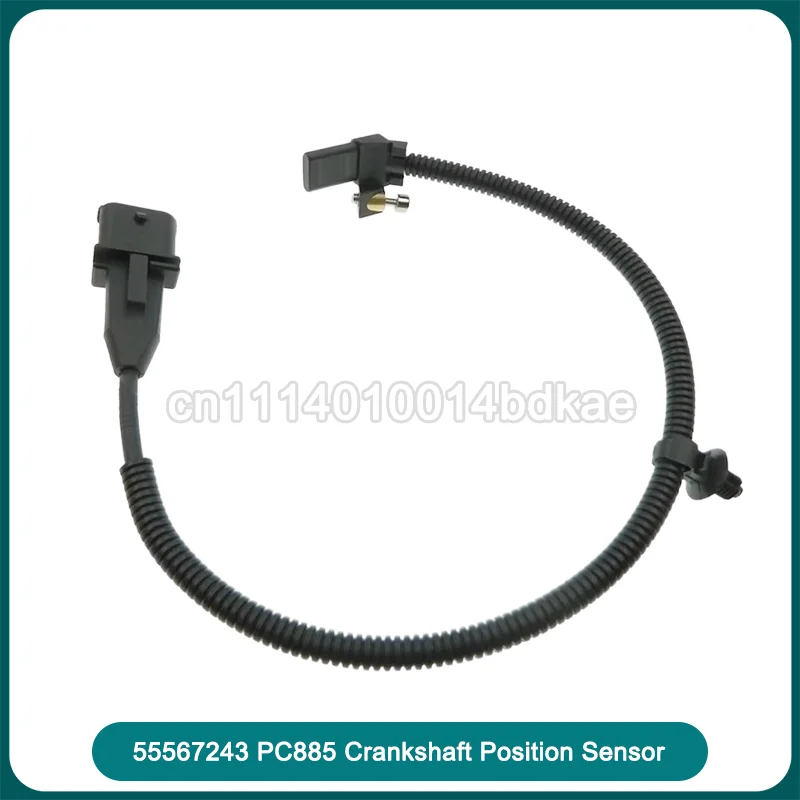 55567243 PC885 Crankshaft Position Sensor Engine Speed Signal Replacement for 1.4L 1.6L 1.8L 2.0L 2011-2016 Vehicle System Part