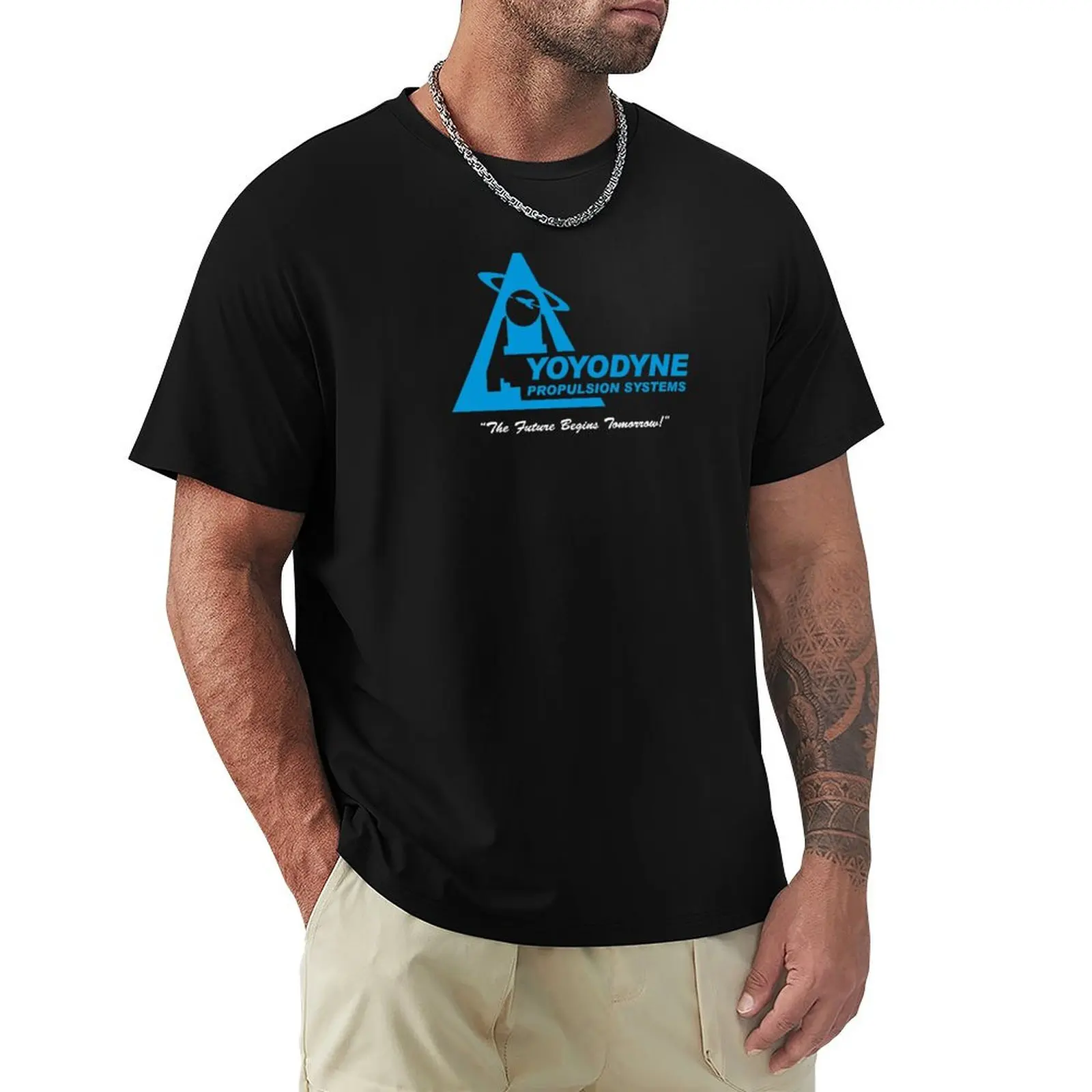 Yoyodyne Propulsion Systems (white text) T-Shirt Sports Basic Short Sleeve T-Shirt