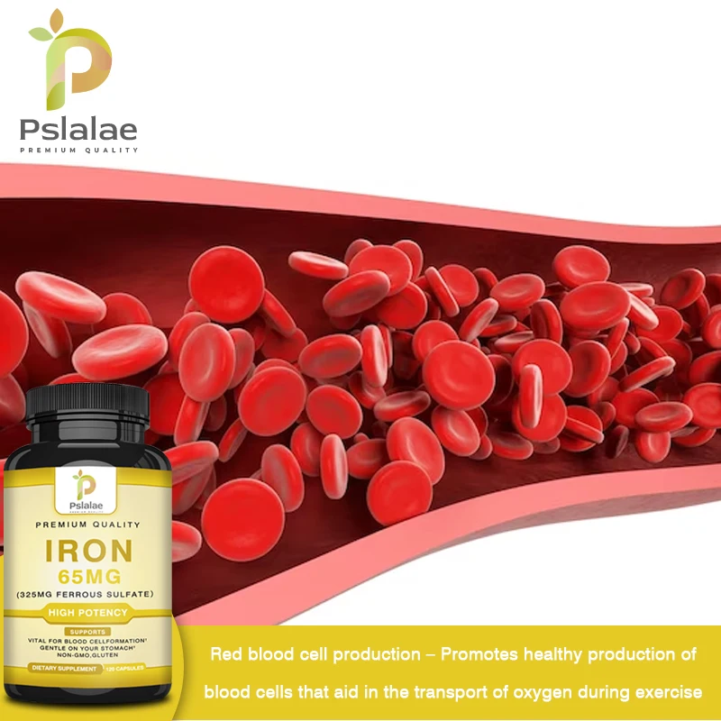 Iron Supplement 65 Mg (325 Mg Ferrous Sulfate) - Dietary Supplement To Support Red Blood Cells