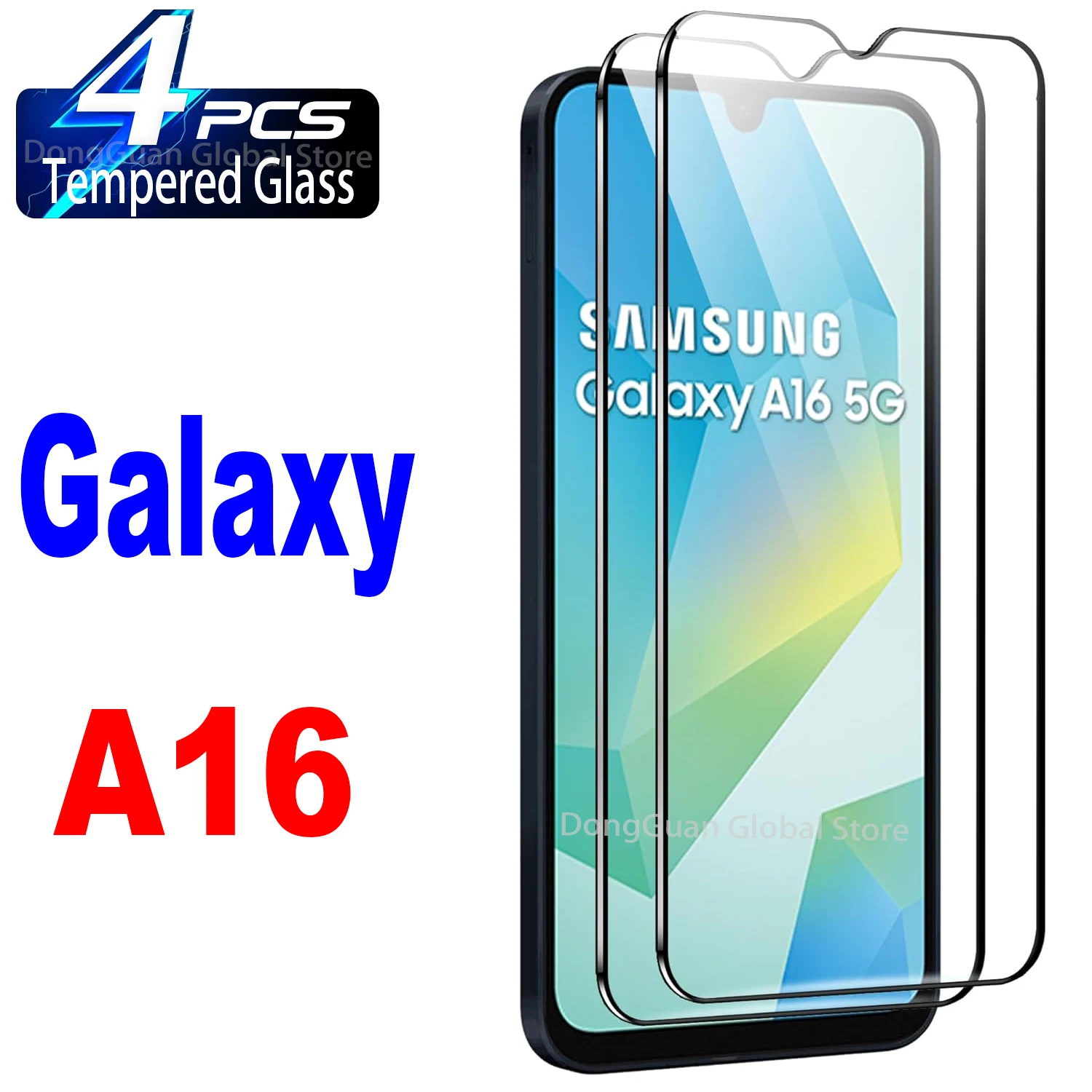 

For Samsung Galaxy A16 Tempered Glass Screen Protector Glass Film