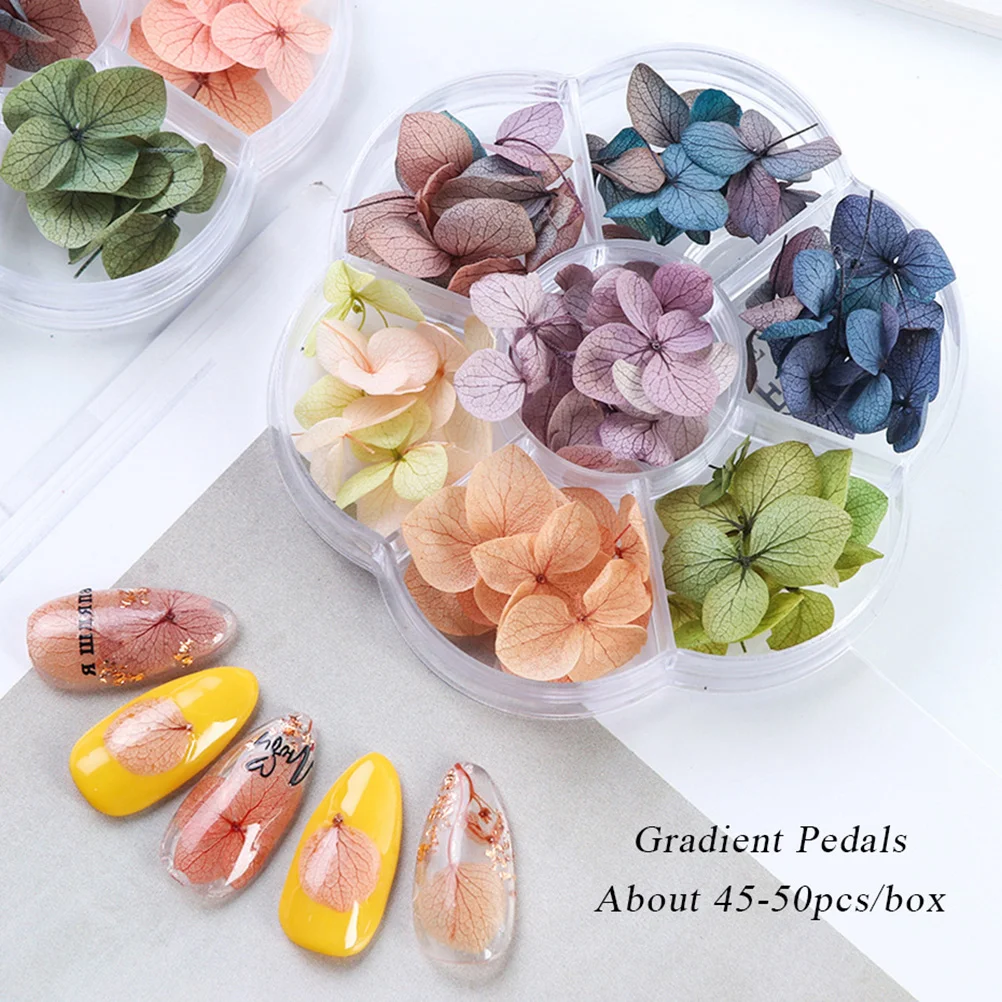 Decoration for Nails Accessories Sticky Parts Sticker Tape Dried Flowers Leaf Autumn And Winter