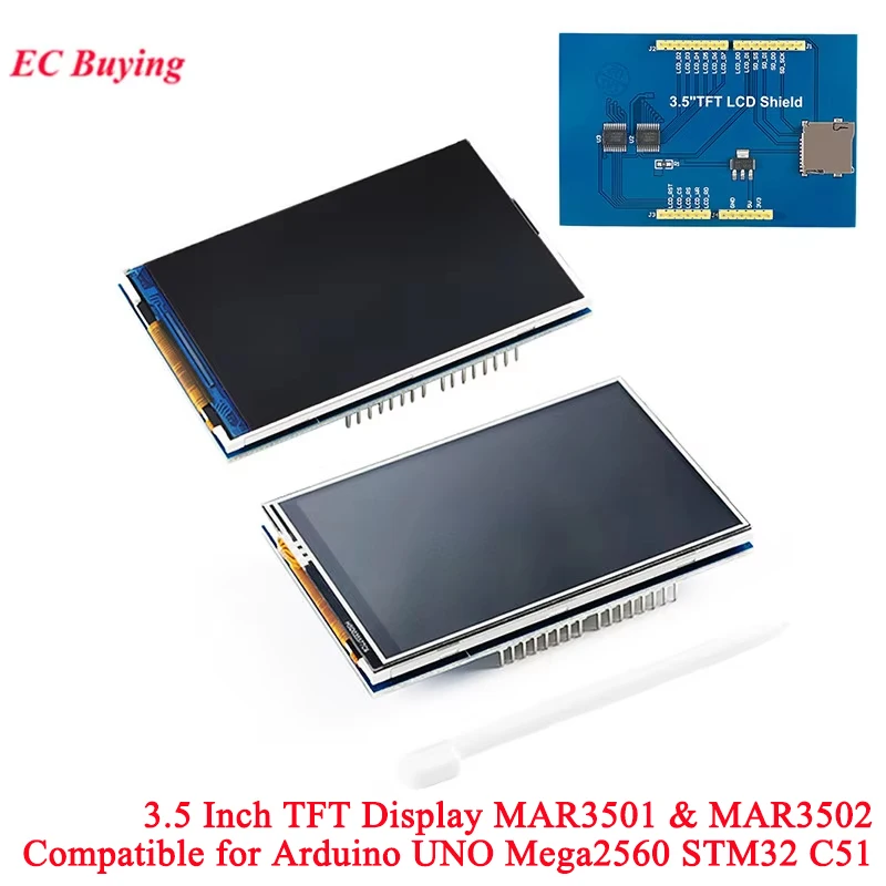 

3.5 Inch 3.5" TFT LCD Color Touch Screen Display Module 480x320 Ultra HD ILI9486 Drive For Arduino Mega2560 Mega 2560 STM32 C51