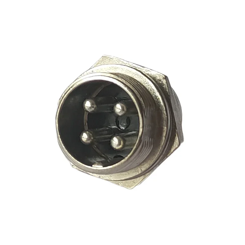 Imagem -04 - Aviação Soquete Macho Plugue Conector Fêmea Fio de Metal Soquete Circular Contato Diâmetro 245 Tampa Impermeável 125v 5a 16 mm 100 Pcs