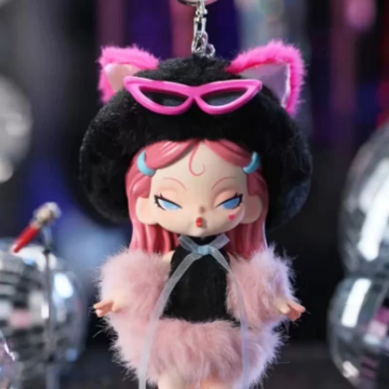 متوفر في المخزون DODONAMI منتصف الليل ديسكو المد اللعب صندوق أعمى لطيف الشكل الحلي التماثيل الدمى الكرتون جمع نموذج الهدايا