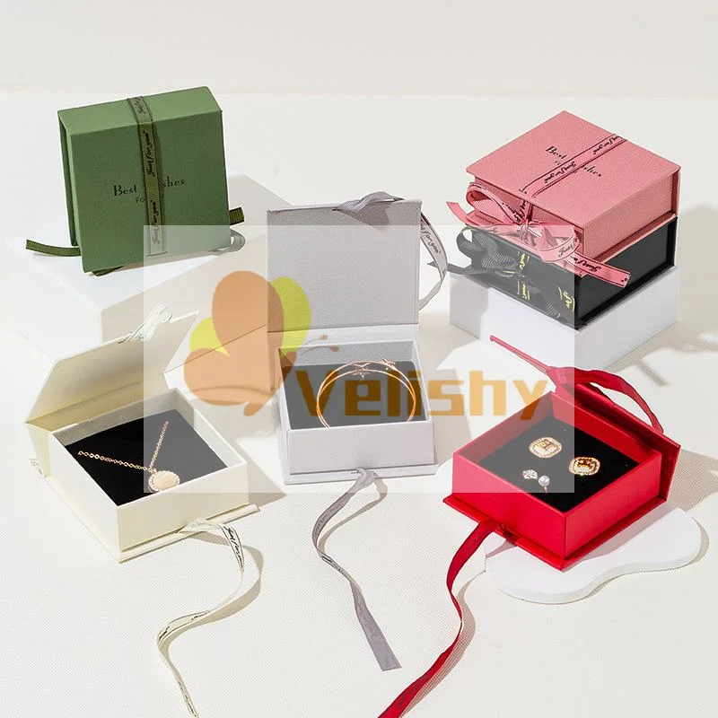 

Коробка-флип из картона для украшений с поролоновым наполнителем, для ожерелий, браслетов, колец, серег, подарочная упаковка