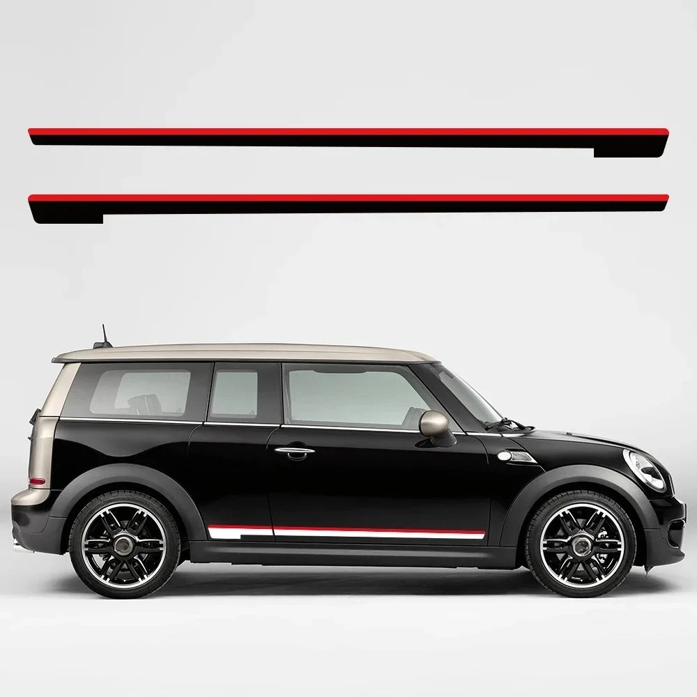 Car Side Sticker Vinyl DIY Decals Decoration Auto Tuning Accessories For MINI Cooper S One JCW F56 F55 F60 R56 R60 R61 R56 F54