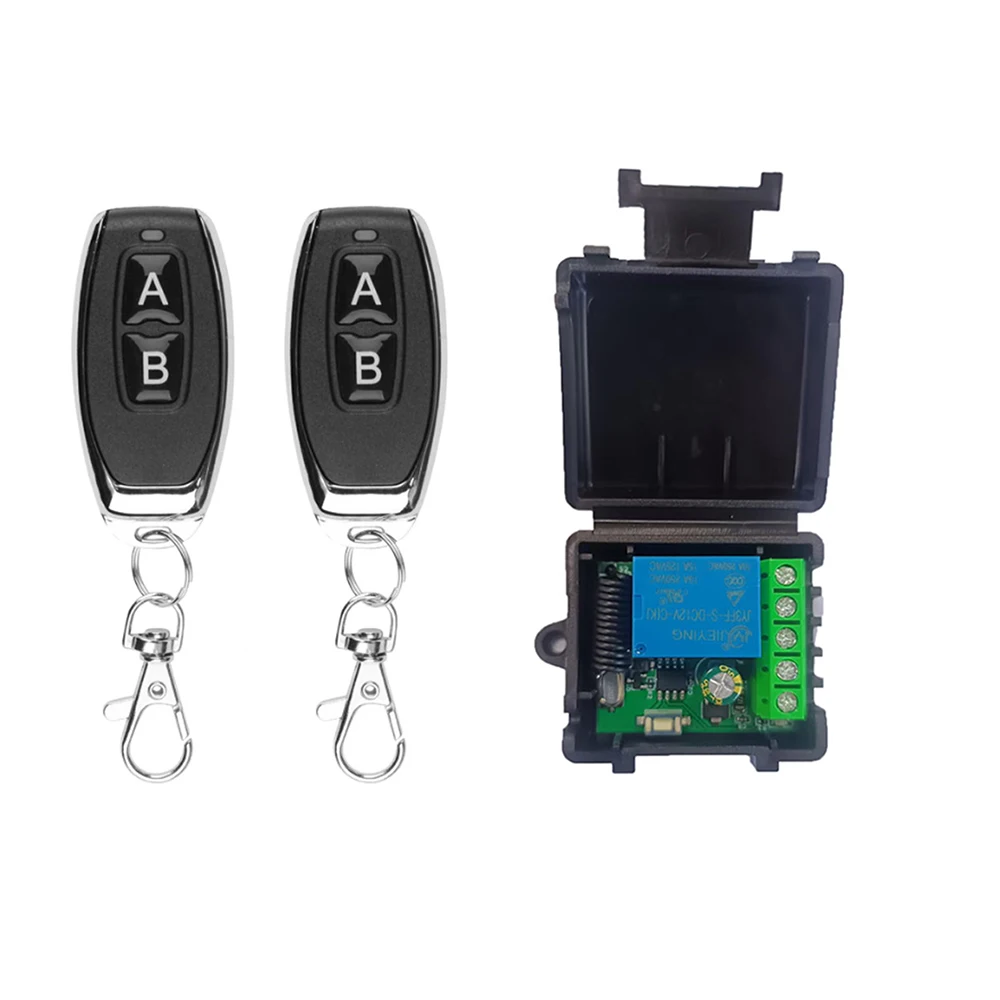 433Mhz Universal Wireless Remote Control Switch DC 12V 1CH Relay Receiver Module RF Transmitter 433 Mhz Remote Controls