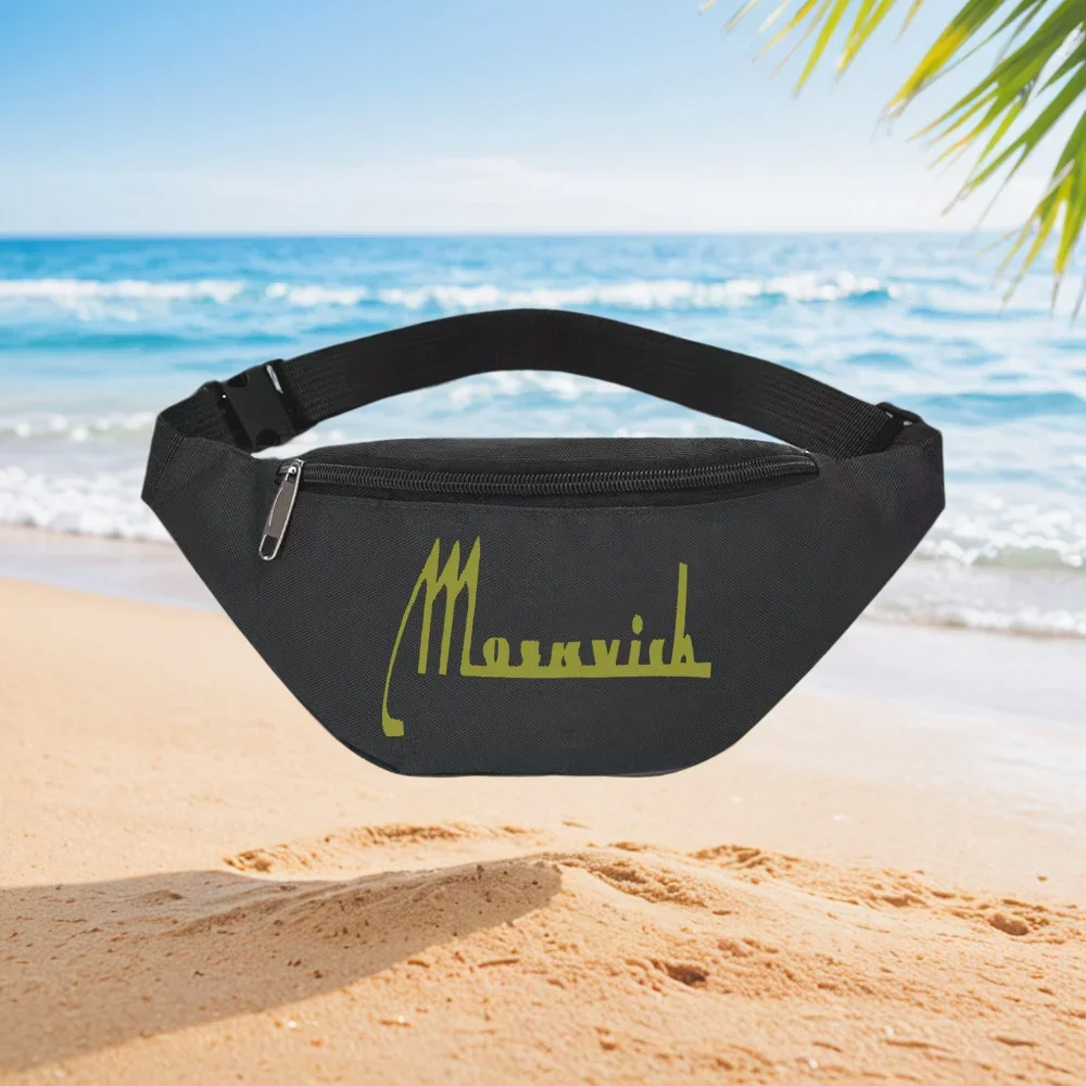 

Moskvich Signature Stylish Men's Wallet Waist Backpack Crossbody Chest Bag Street Casual Sporty Fashionable Simple Unique Printe