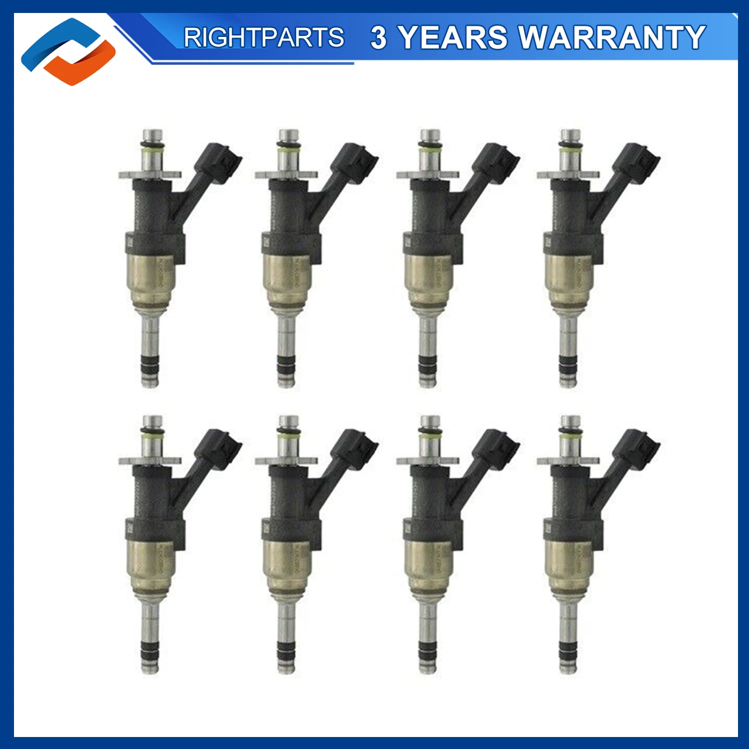 8PCS 12656005 Fuel Injectors For Chevrolet Silverado 1500 GMC Sierra 1500 Yukon 4.3L 5.3L 2014-2018 12668390 12623116 12628422