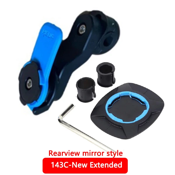 

Military-Grade Motorcycle rearview mirror Phone Mount - Auto Lock Anti-Shake Holder, 360° Rotation for E-Bike Scooter