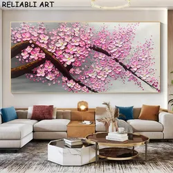 Modern Abstract Flower Canvas Painting Nordic Style Posters and Prints Wall Art Pictures for Living Home Room Decor No Frame