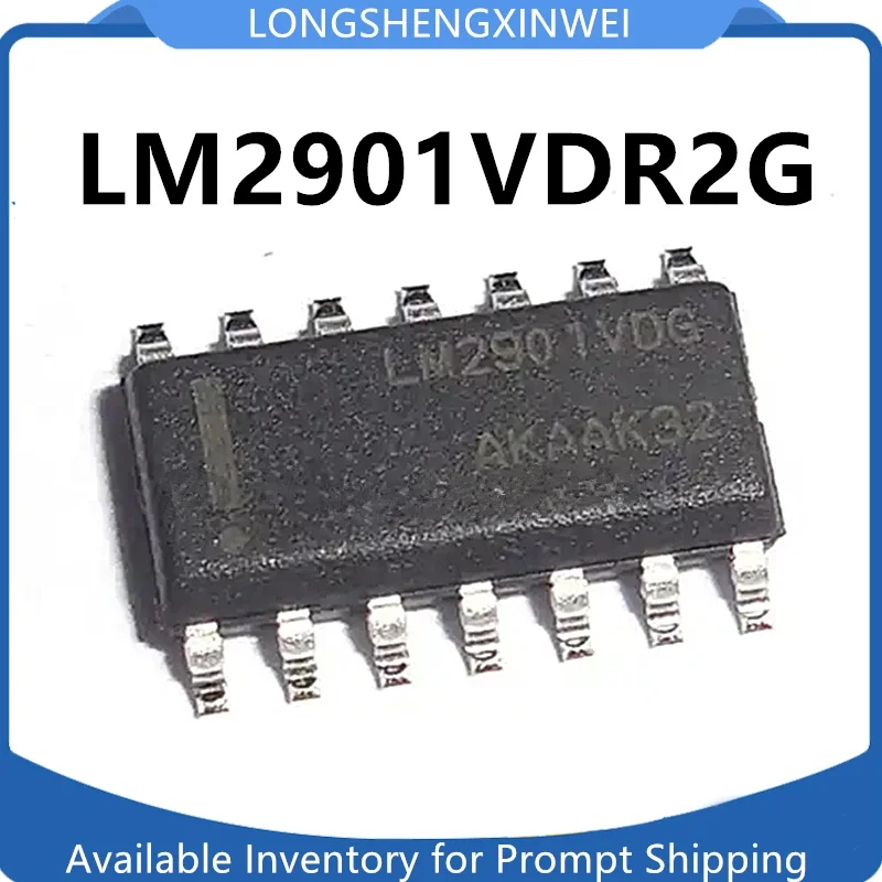 1PCS Original Stock LM2901VDR2G LM2901VDG SMT SOP14 Automotive Analog Comparator Chip