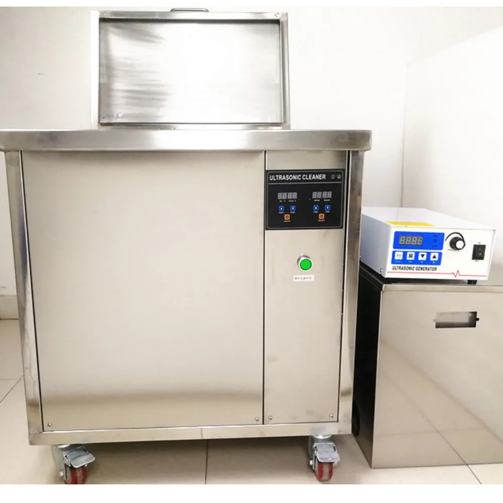 

45L Industrial Ultrasonic Cleaner Bath with Oil Filter Degreasing System for Engine Parts Cleaning