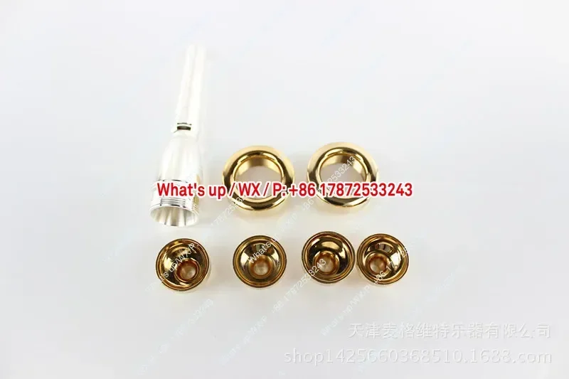 Small instrument multifunctional mouthpiece 3c 2c2B 3B gold-plated mouthpiece