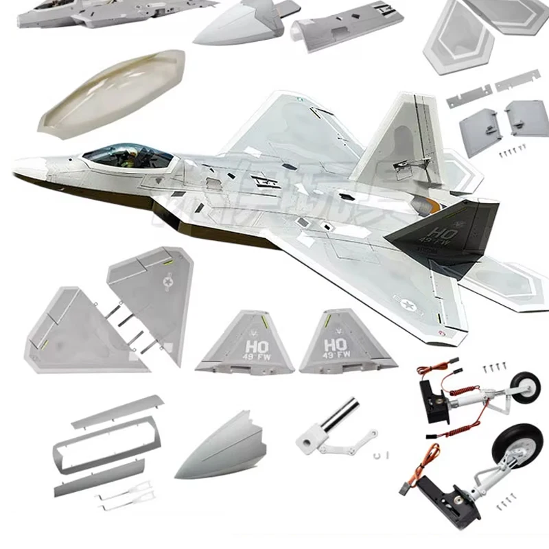 

Запасные части для Freewing 80mm F-22 Raptor: фюзеляж, крыло, шасси, стойка, блок EDF, сервоприводы, пенопласт EPO