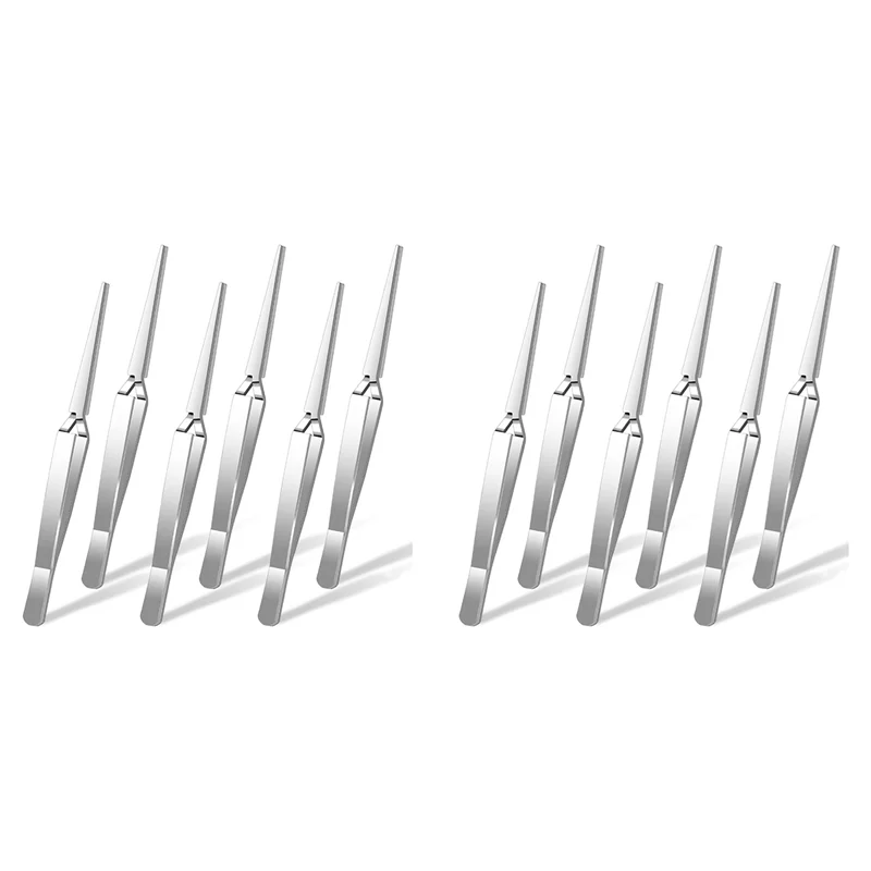 

AG-Craft Tweezers, 12 Pieces Locking Tweezers Reverse Tweezers For Crafting Jewelry Making Electronics Watch Repair