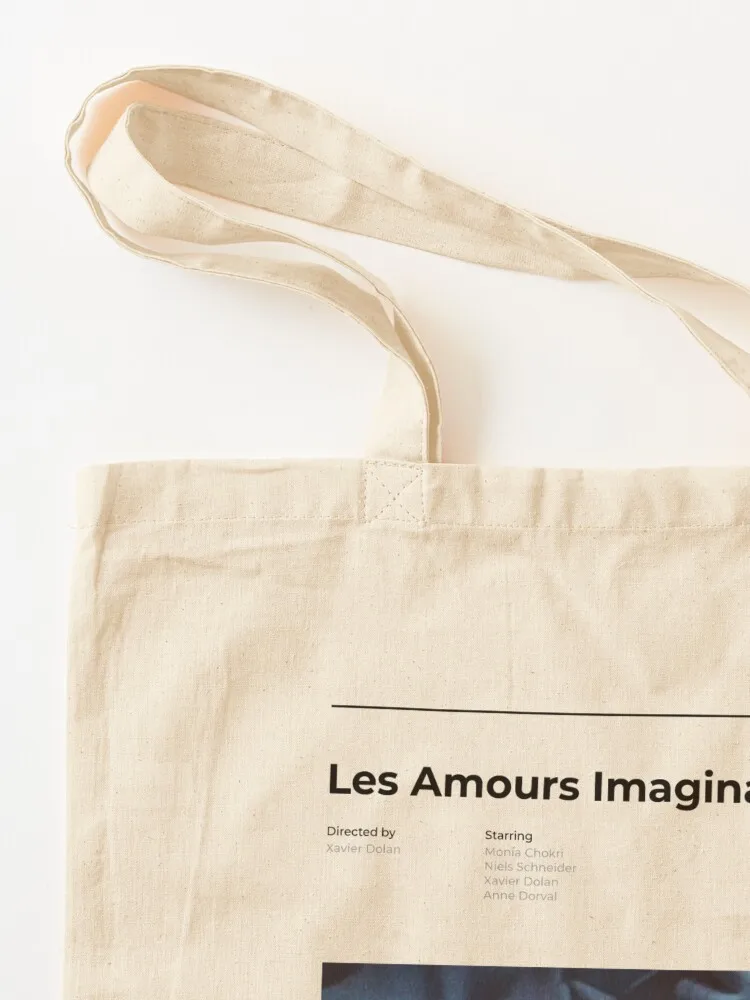Les Amours Imaginaires - نبضات القلب - ملصق الفيلم البسيط - Xavier Dolan Tote Bag أكياس عربة التسوق حمل الحقائب للرجال #3