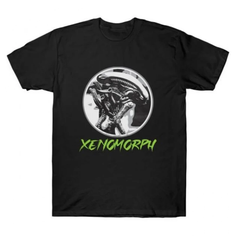 Funny Xenomorph Session 0412 Sci-Fi Alien Gift T-Shirt Weyland LV-426 Horror movie Short Sleeve Graphic clothes All size tops