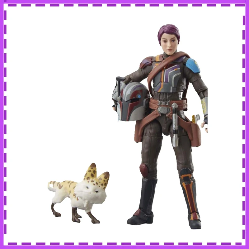 Hasbro Anime Star Wars Sabine Wren  Ahsoka Tano Collection Gifts for Children Active Joint Genuine Action Figure Model Toys