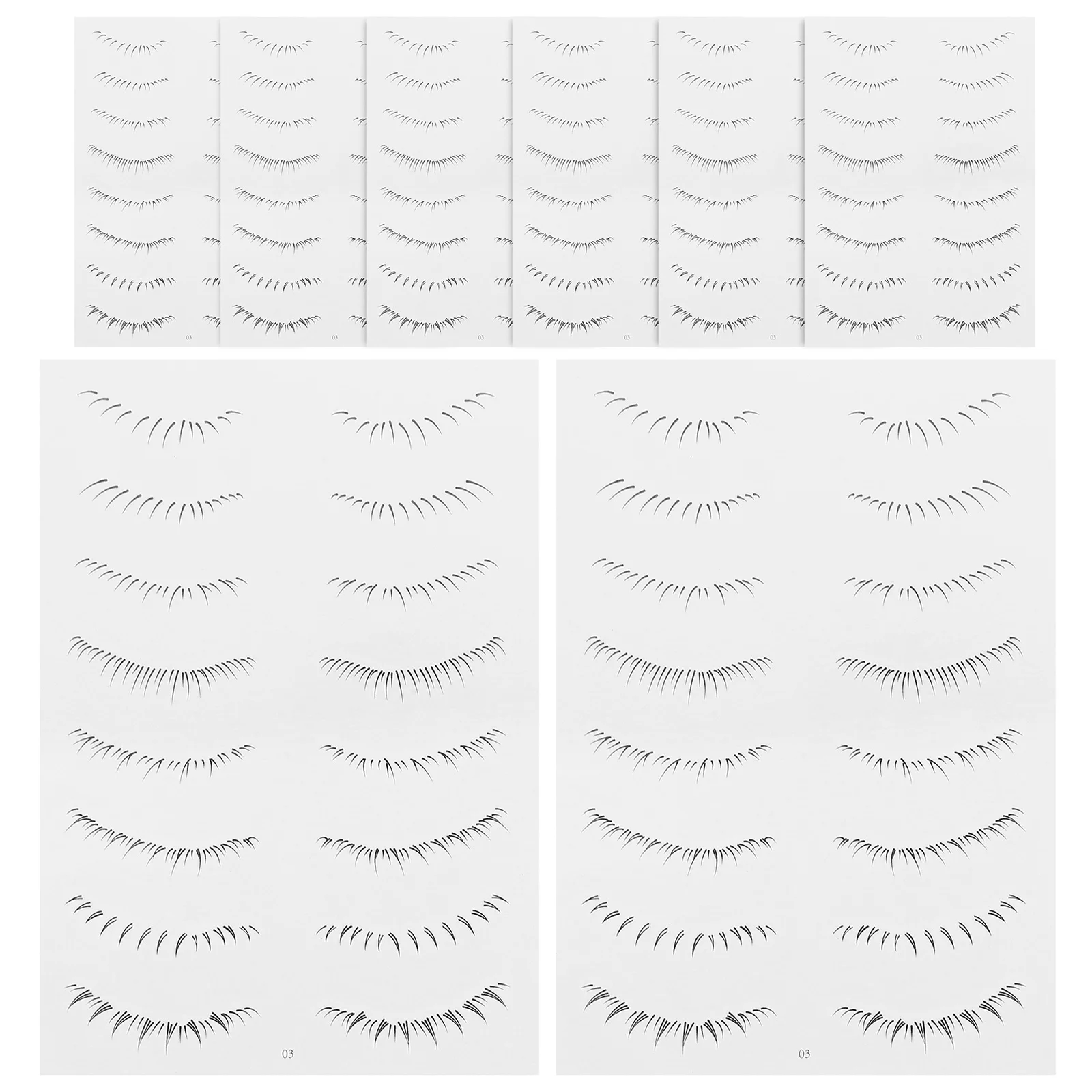 Fake Stickers Lower Shaping Makeup Enhancer For Women Natural Look High Adhesion Seamless Blend Party Wedding Stage Use