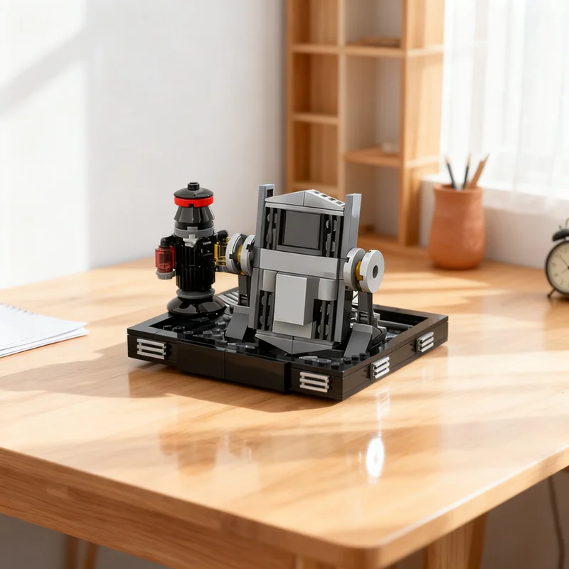 

406pcs MOC Vader Transformation Diorama Star Battle Model Building Blocks Creative Display Gift Collectible Decor Kids Premium