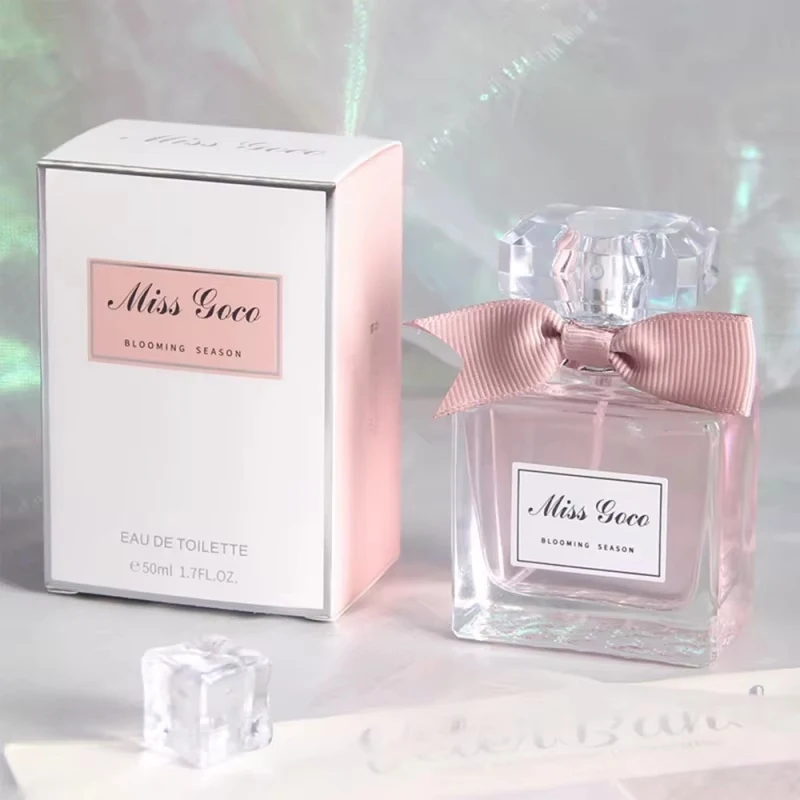 Miss Flower Blooming Season Parfum, Floral Musk & Jasmine Spray voor dames, langdurige fruitige geur, verleidelijk romantisch cadeau - afbeelding 1