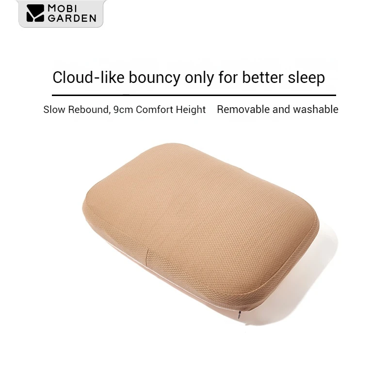 موبي حديقة Qinmian رغوة الذاكرة الخبز وسادة سيارة مخيمات السفر مكتب قيلولة المنزل استخدام 9 سنتيمتر ارتفاع النوم انتعاش بطيء رغوة الذاكرة
