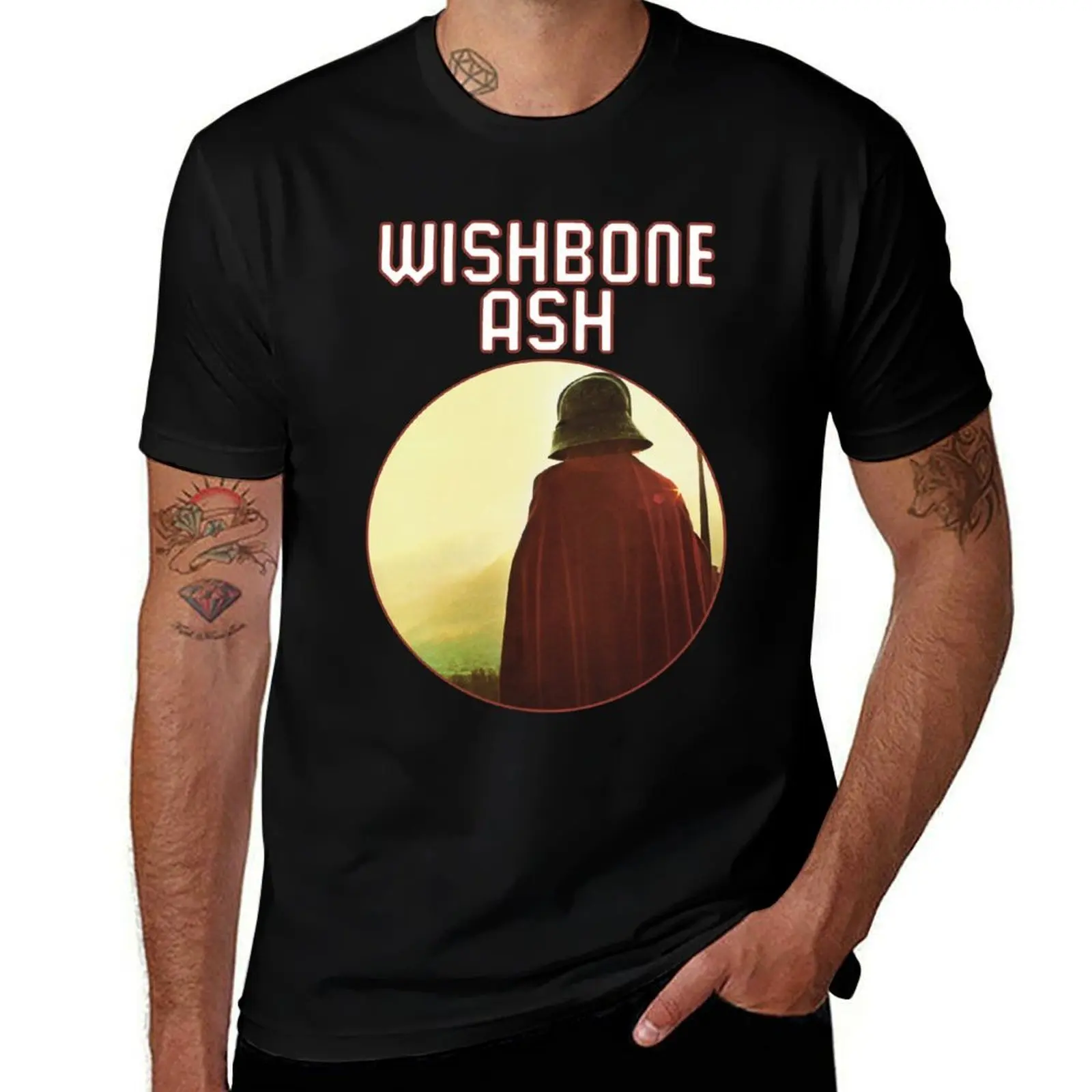 Wishbone Ash - Argus T-Shirt cotton t shirt pack T-Shirt