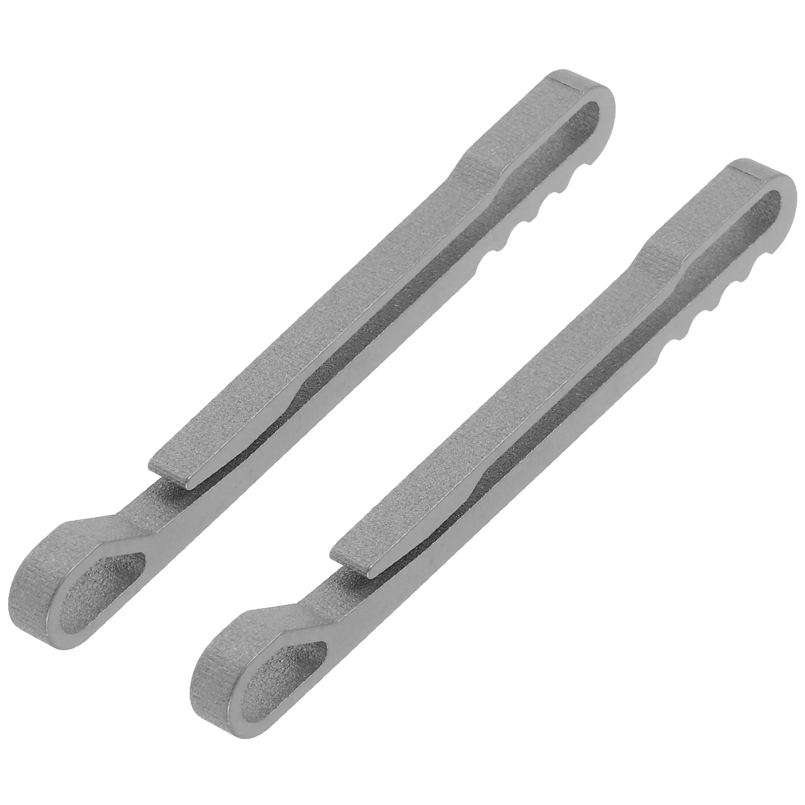 

2PCS Ring Buckle Heavy Duty Titanium Lightweight Anti Rust Keyring Clip Hooks for Backpack Climbing Camping