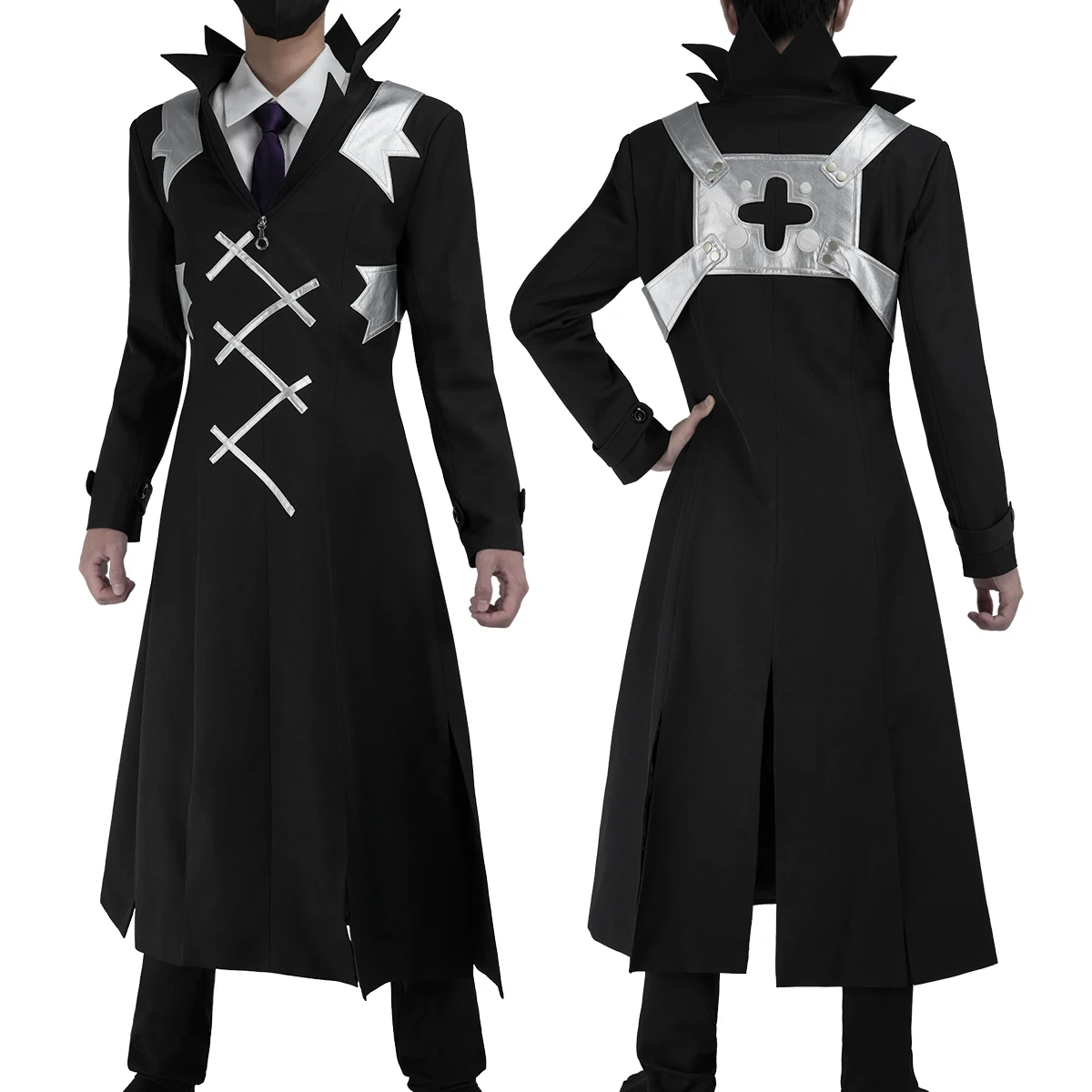 HOLOUN STONE Anime Dr. Xeno Houston Wingfield Cosplay Kostuum Conventie Halloween Kerstcadeau Shirt Broek Stropdas Jas