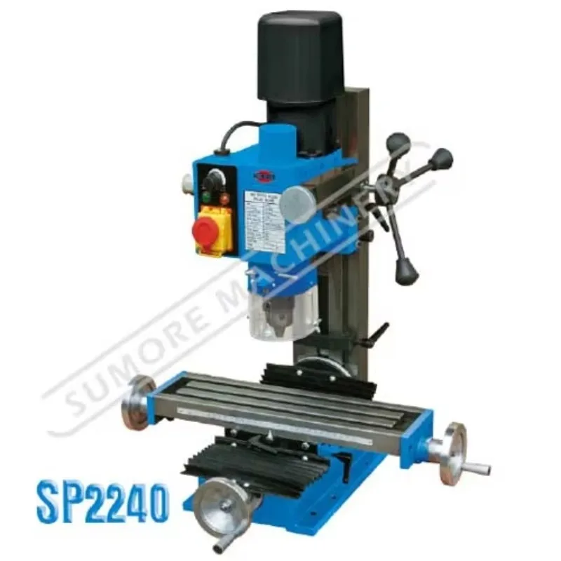 Factory Directly Sale Vertical Mini Milling Machine With Variable Speed Mill SP2240