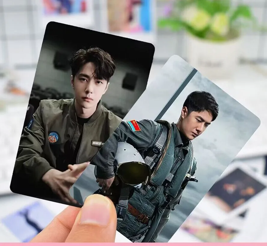 

50 PCS Wang Yibo Figure Card New Movies Chang Kong Zhi Wang Lei Yu Cosplay Exquisite Creative HD Photo Lomo Card Drama Stills