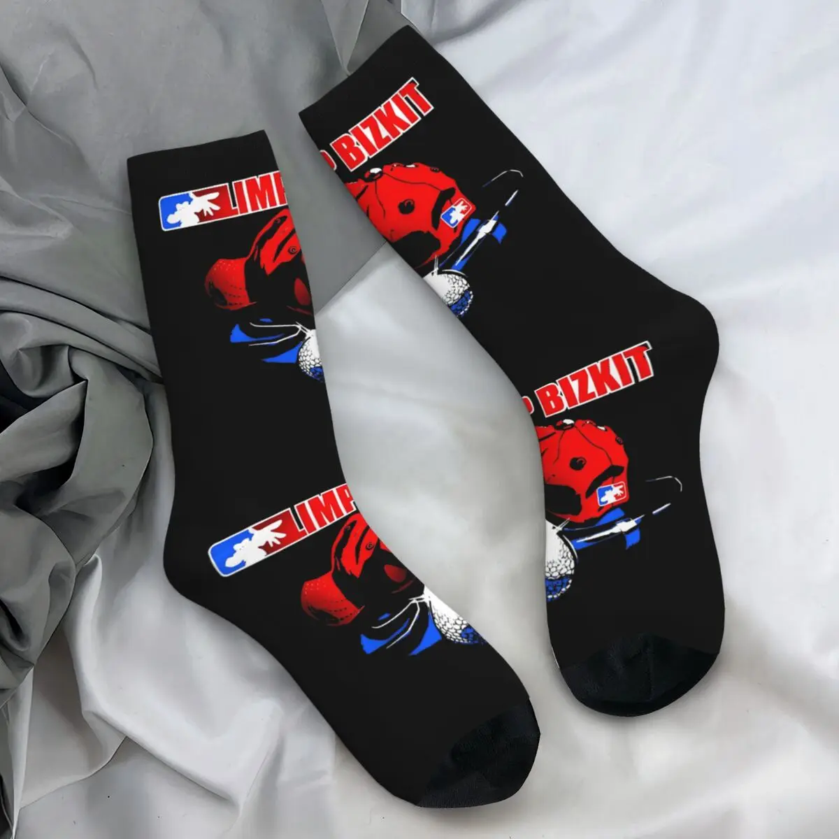 Amazing Of Limp Bizkit Stockings Men Socks Breathable Modern Socks Autumn Outdoor Sports Anti Slip Graphic Sock Birthday Present