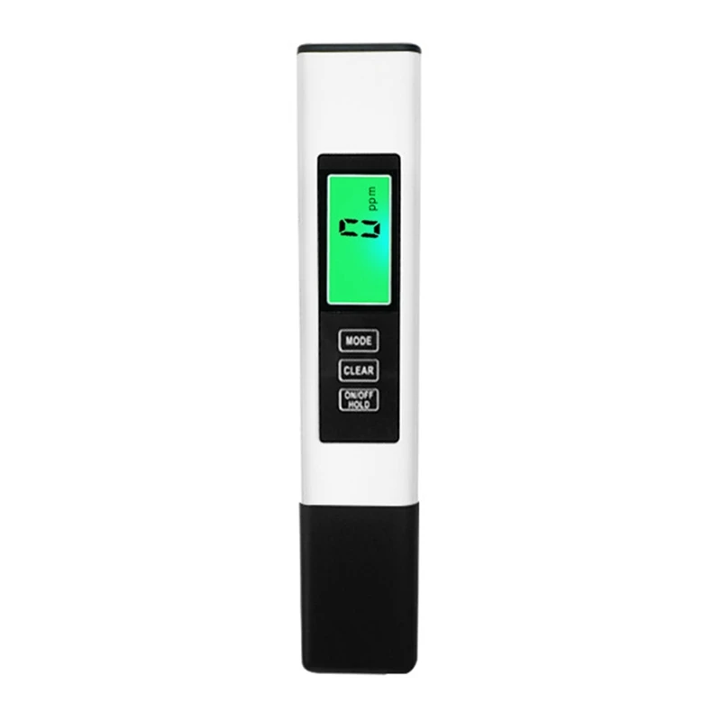 1Set Tds Meter Digital Water Tester 4 In 1 Quick & Accurate TDS Temperature(°C, °F) & EC Meter Water Quality Tester ABS