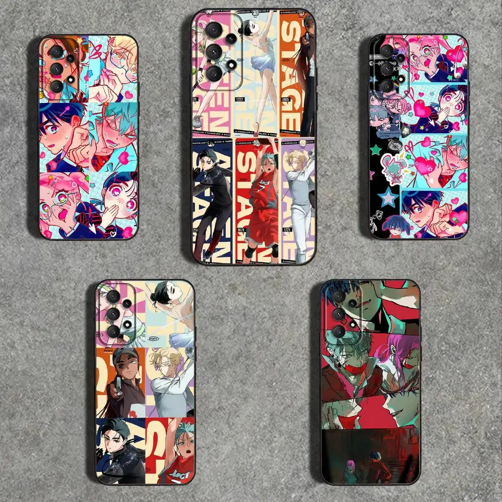 

A-Alien Stage-es Phone Case For Samsung Galaxy A73,31,32,72,41,53,52,71,22,5G,Note,J7,8,9 Soft Black Cover