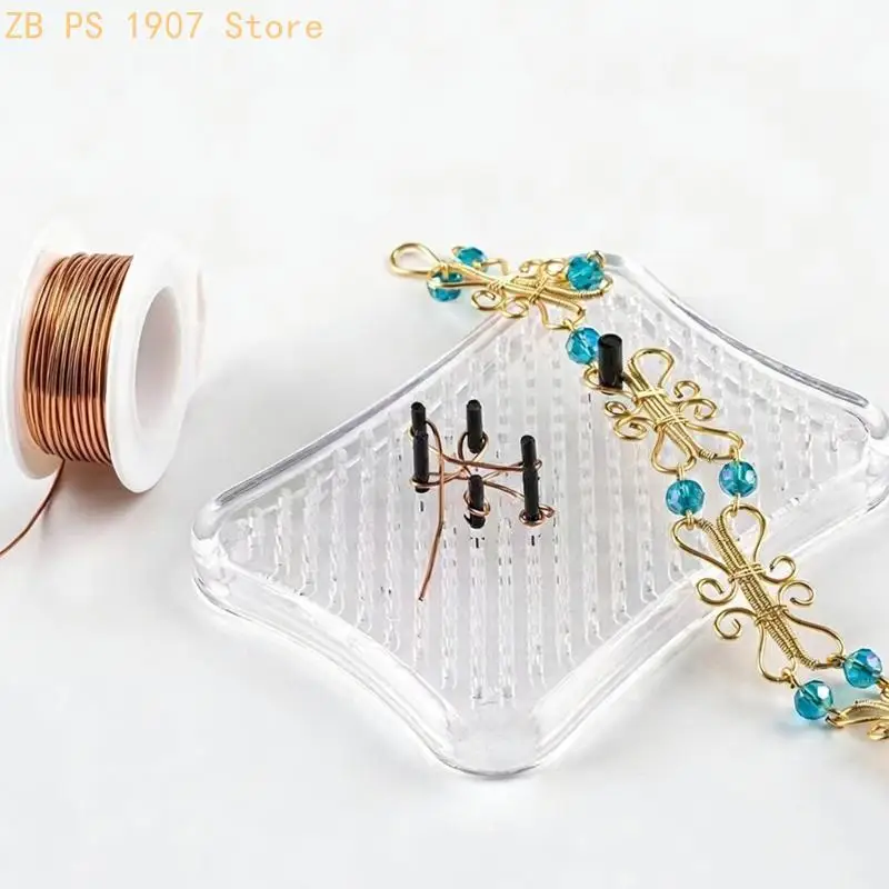 Versatile Wire Crafting Jig Shaping Device for Enthusiasts Suitable for Wires 55KA