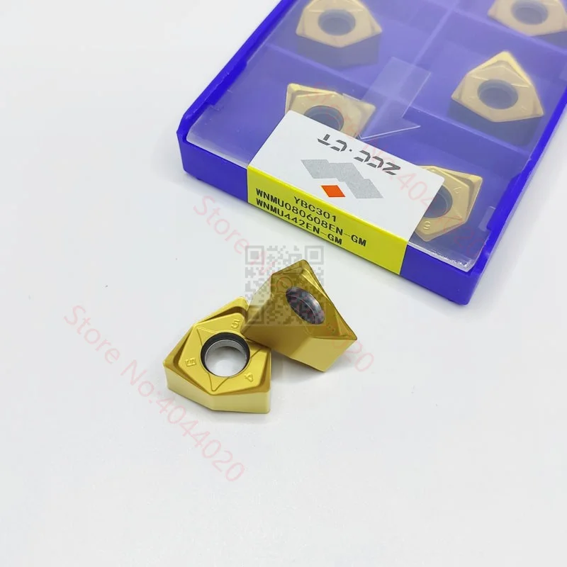 ZCC.CT WNMU080608EN-GM YBG202 YBG205 YBD152 Carbide Insert WNMU Inserts