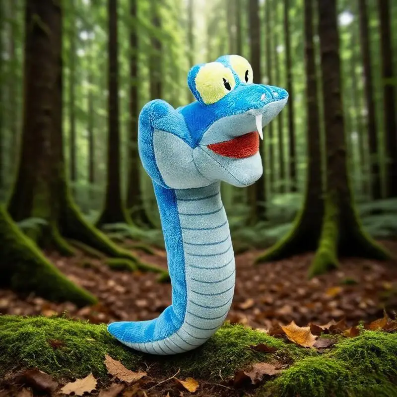 ตุ๊กตาผ้ากำมะหยี่กงูแกรี่ ตัวละครใหม่จากซูโทเปีย 2 สีฟ้า ของเล่นน่ารักสไตล์การ์ตูน ของขวัญคริสต์มาส