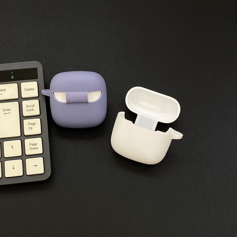 Per Huawei FreeBuds SE2 Custodia in silicone tinta unita antiurto Custodia per auricolare Bluetooth Freebuds SE2 Scatola per cuffie con cinturino