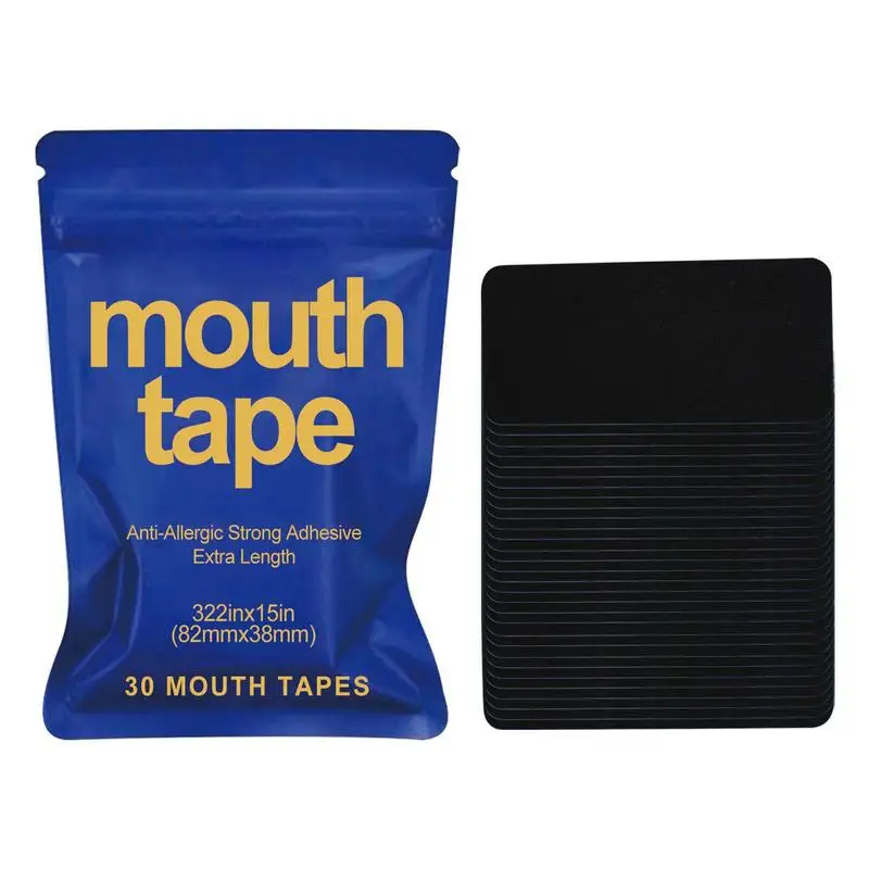 30pcs Mouth Tape Stop Snoring Patch Nose Breathing Improvement Patch Improve Sleeping Night Sleep Mouth Tape Prevent Snoring