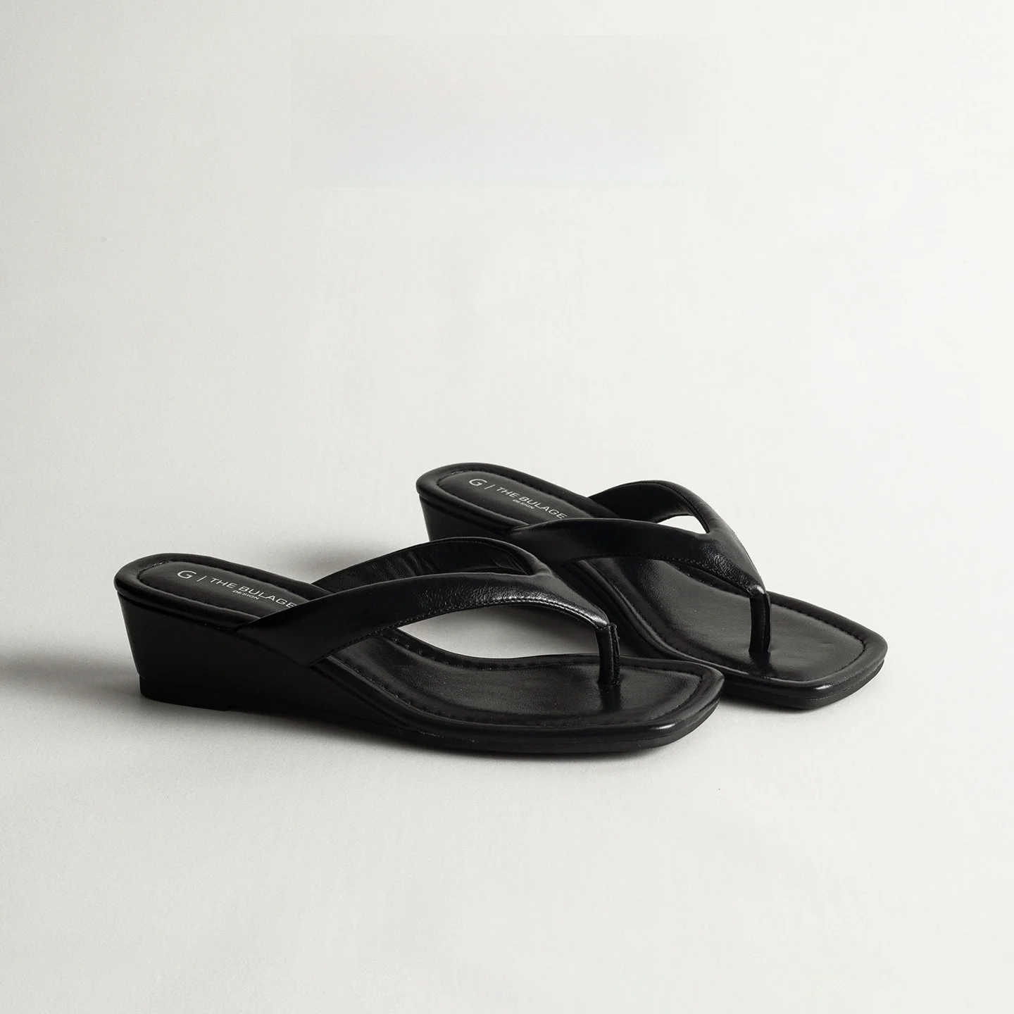 Thick Bottom Real Leather Sandals Women's Summer Outdoor Anti-Slip Wedge Toe Postman Slippers Beach Shoes Heightening Sandals