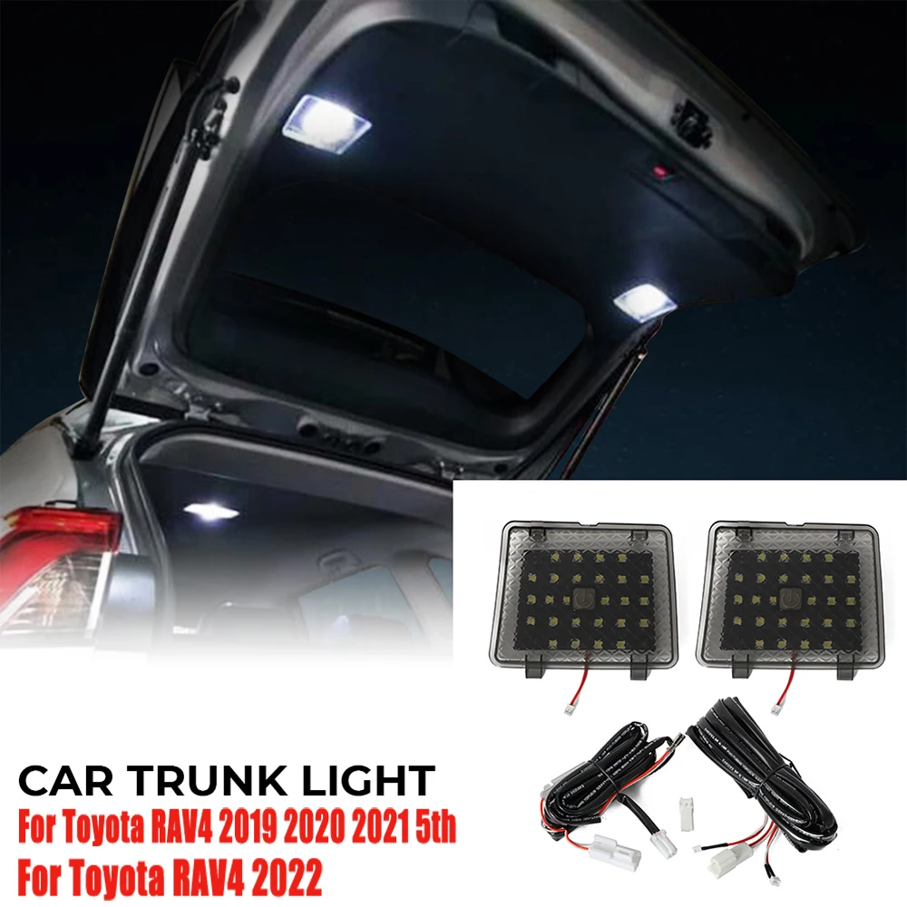 

LED Car Tail Lights Rear Cargo Luggage Trunk Light Tailgate Lamp Suitcase Lights For Toyota RAV4 RAV 4 5th 2019 2020 2021 2022